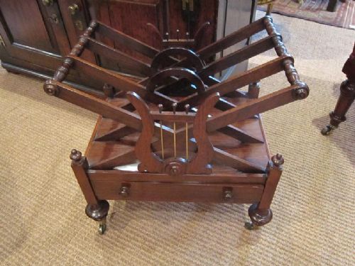 Fine Regency Rosewood Canterbury