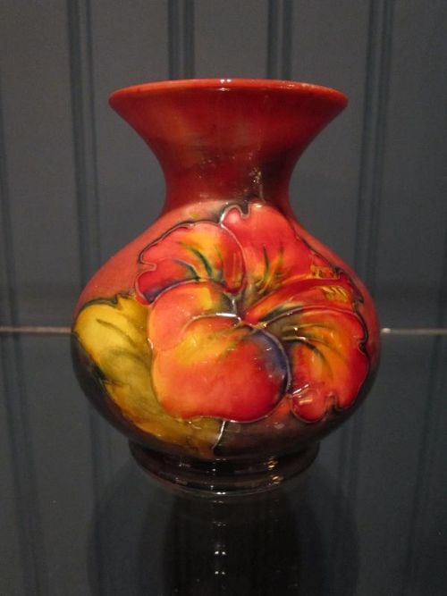 Small Moorcroft Flambe Vase