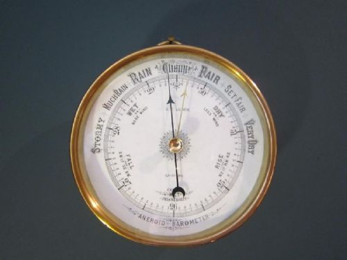 Quality Victorian Marine Barometer