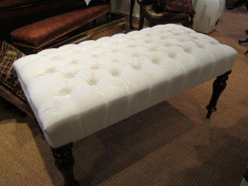 Quality William IV Mahogany Dressing Stool