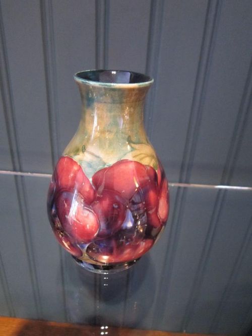 Early Moorcroft Pansy Vase