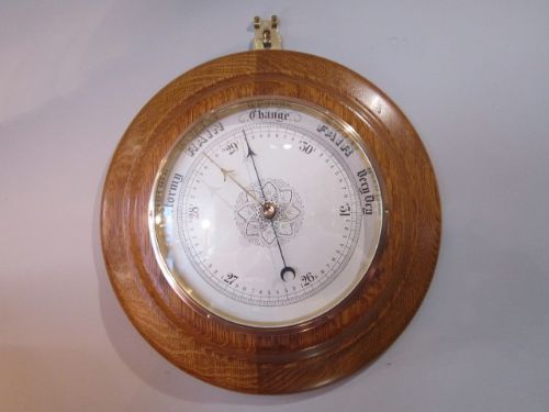 Quality Victorian Large Aneriod Barometer