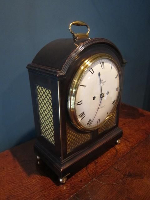 Fine George III Small London Bracket Clock