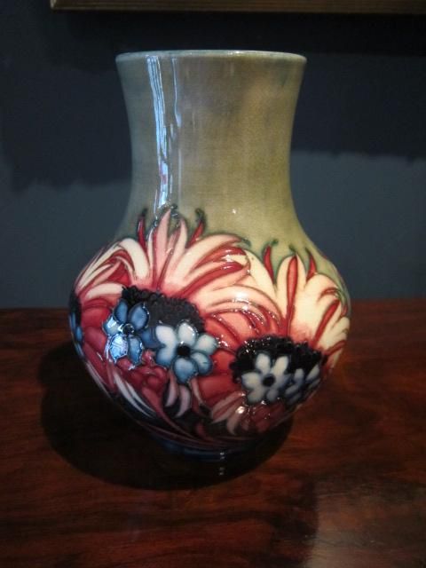 Superb Rare Moorcroft Cornflower Vase