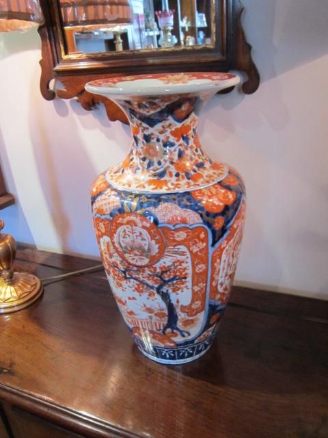Large Early 19th Century Imari Vase