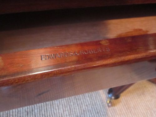 fig 1. FINE WILLIAM IV EDWARDS & ROBERTS WRITING TABLE