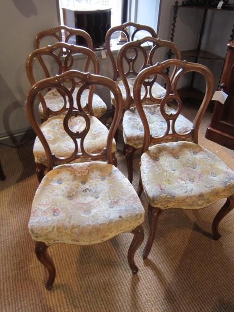 Superb Set of Six Gillows Dining Chairs