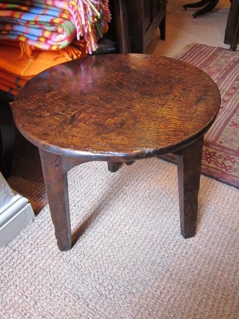 Unusual Minature Georgian Cricket Table