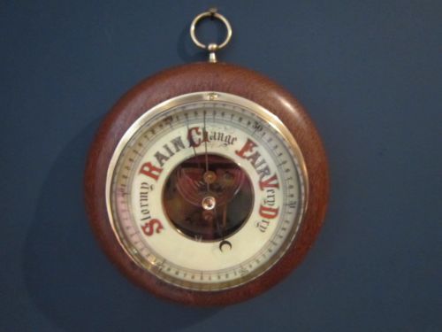 Small Edwardian Aneriod Barometer