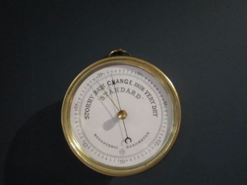 Quality Victorian Holosteric Marine Barometer