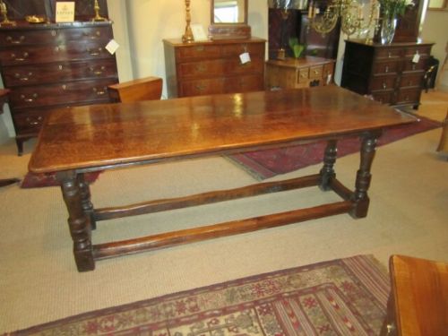 Impressive George II Oak Refectory Table