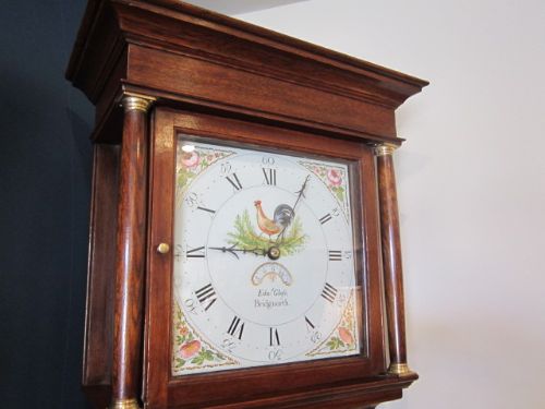 Pretty Georgian Shropshire Longcase Clock