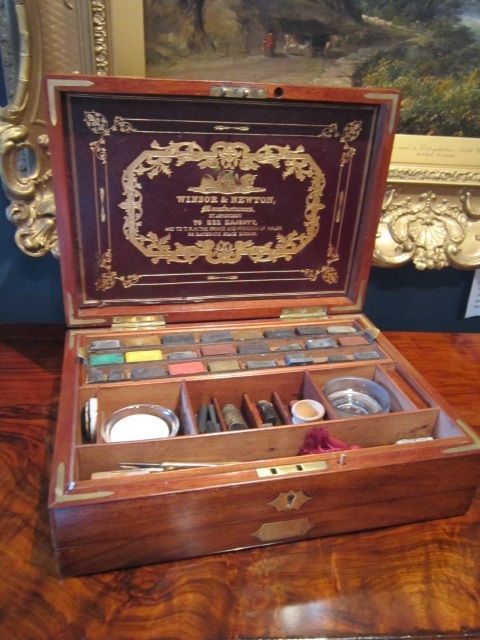Superb Victorian Windsor & Newton Artist Box
