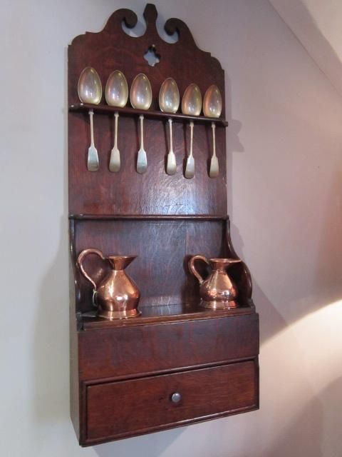 Fine Georgian Spice/spoon Rack