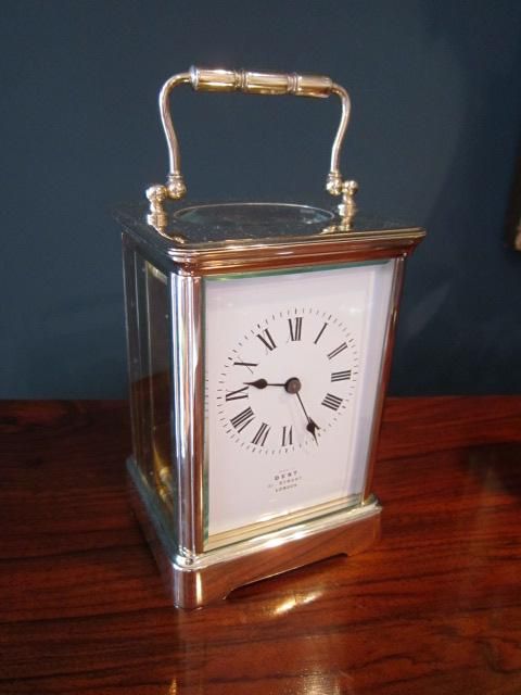 Superb Victorian Dent Carriage Clock