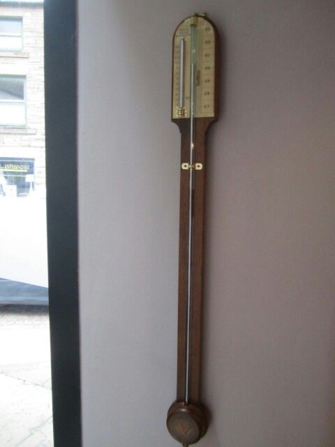 Fine Mid 19th Century Sheraton Stick Barometer