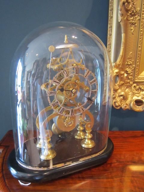 Small Regency Fusee Skeleton Clock