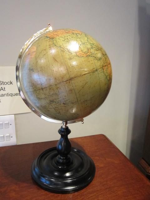 Edwardian Period Phillips Terrestrial Globe