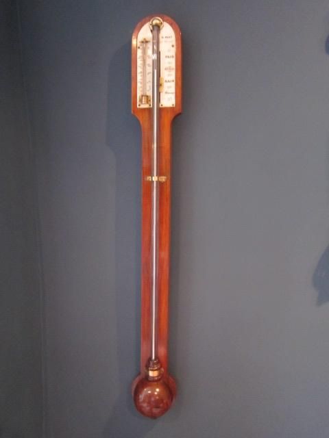 Fine Victorian London Rosewood Stick Barometer
