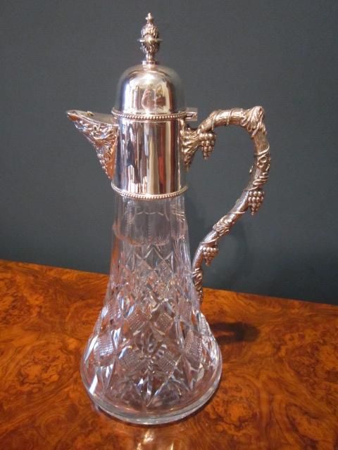Superb George V Solid Silver Claret Jug