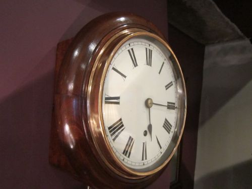 Very Small Victorian 8" Dial Clock