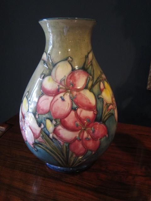 Large Moorcroft Fressia Vase