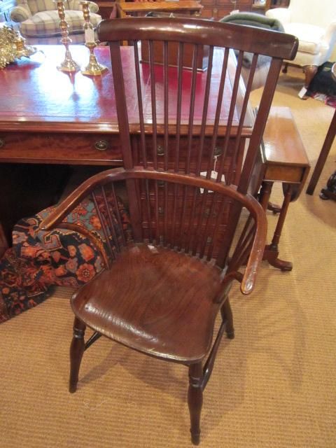 Regency Thames Valley Comb Back Windsor Armchair