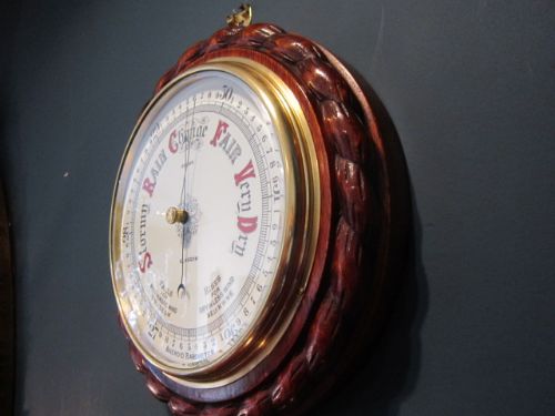 Top Quality Victorian Aneriod Barometer
