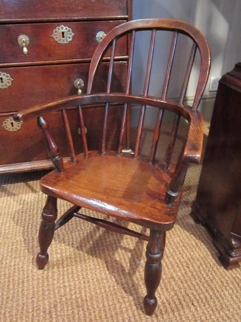 Late Georgian Childs Windsor Chair