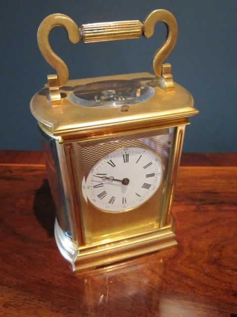 Quality 19c Striking & Repeating Carriage Clock