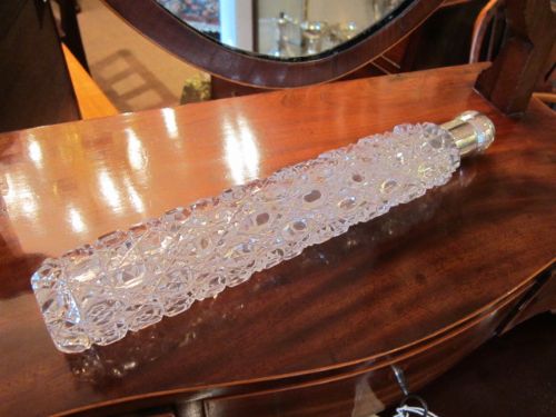 Superb Victorian Silver Oblong Scent Bottle