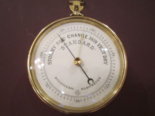 Quality Victorian Bronze Marine Barometer