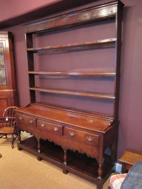 Small Mid Georgian Pot Board Dresser