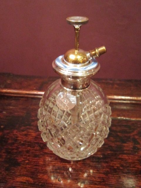 Art Deco Silver & Enamel Atomiser