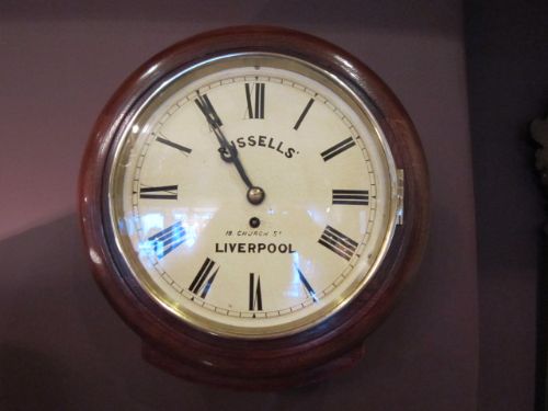 Quality Edwardian Liverpool Dial Clock