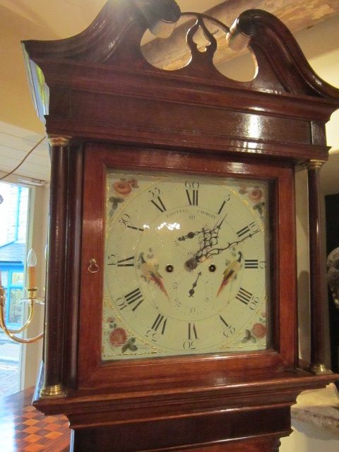 Attractive Georgian 8 Day Chorley Longcase Clock