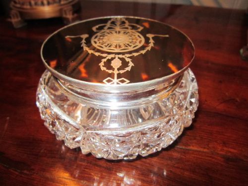 Beautiful Tortiseshell Lidded Dish