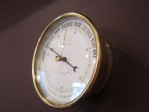 Victorian London Marine Barometer