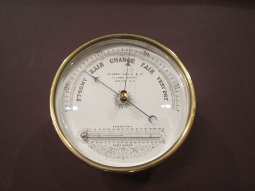Quality Victorian London Marine Barometer