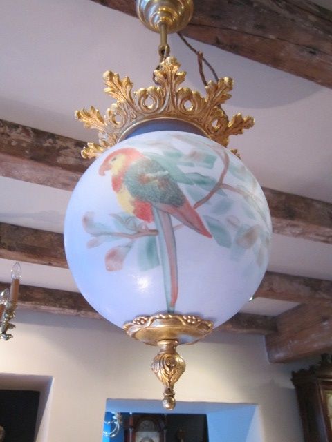 Edwardian Gilt Ormolu Light Fitting