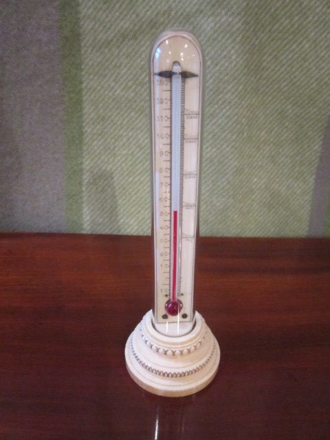 Unusual Victorian Bone Thermometer