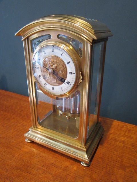 High Quality Victorian Four Glass Clock