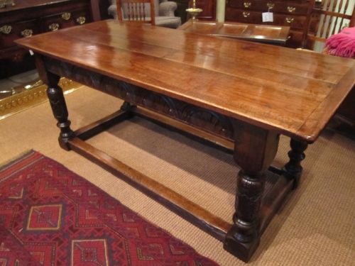 Impressive George I Oak Refectory Table