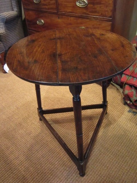 Small George II Oak Cricket Table