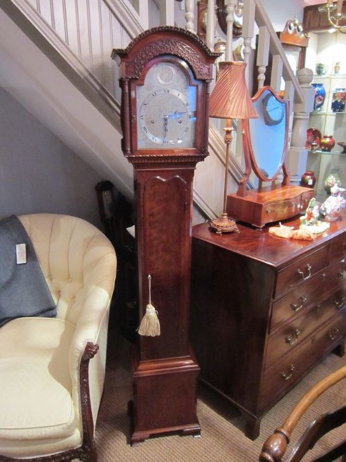 Superior Chippendale Style Grandmother Clock