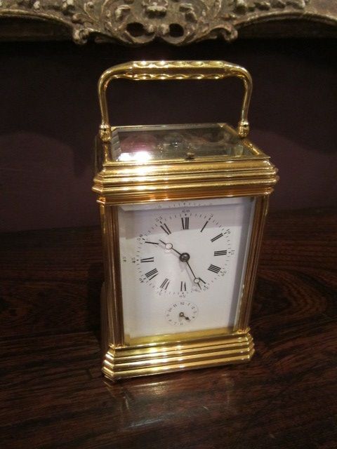 Fine Victorian Strikng/repeating Carriage Clock