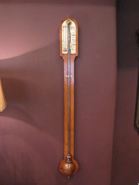 Victorian Negretti & Zambra Stick Barometer