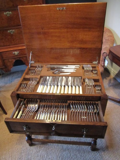 Immaculate Edwardian Mappin & Webb Canteen
