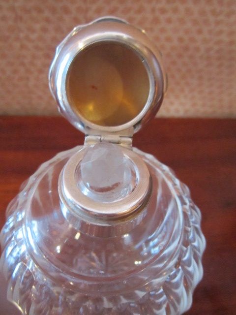 Art Deco Silver Scent Bottle