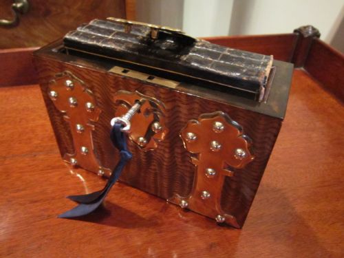 Immaculate Victorian Satin Ash Journal Box